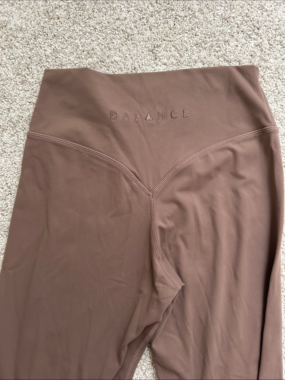 Balance Athletica High-Rise Leggings in Brown